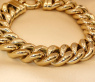Gold Pur: Spektakuläres Panzer Armband (60 Gramm GG585 15 mm) #14