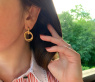 Gold Pur: Verschlungene Ohrringe in Gelbgold 585 #9