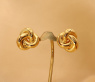 Gold Pur: Fabelhafte Ohrstecker „Goldener Knoten“ #4