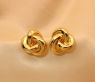Gold Pur: Fabelhafte Ohrstecker „Goldener Knoten“ #10