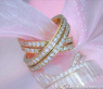 Überkreuzter Diamanten Ring in Gelbgold 750 #4