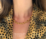 Gold Pur: Glieder Armband „Navette“ in Gelbgold 585 #12