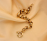 Gold Pur: Opulentes Erbs Armband in Gelbgold 585 #4