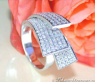 Exklusiver Brillanten Ring im Fächer Design #5