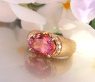 Sensationeller Rosa Turmalin Brillanten Ring "Surprise" #6