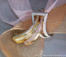 Ausgefallener Diamant Ring im Gürtel Design #3