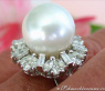 Prächtiger Südseeperle Ring mit Brillanten & Diamanten #3