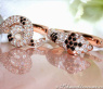 Extravaganter Brillanten Doppel Ring im Schlangen Design #3