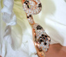 Extravaganter Brillanten Doppel Ring im Schlangen Design #6