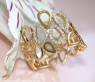 Attraktiver Diamanten Ring im Tropfen Design #2