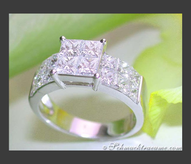 Edler Princess Diamanten Ring #1 Edler Princess Diamanten Ring #1