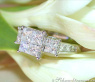 Exquisiter Princess Diamanten Ring #2