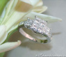 Exquisiter Princess Diamanten Ring #6