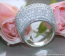 Stattlicher Diamanten Dome Ring #1