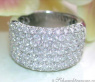 Extra breiter Brillanten Band Ring (3,76 ct.) #6