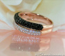 Wundervoller schwarze Diamanten in Roségold #3