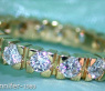 Klassischer Diamant Memory Ring in Gelbgold 750 #4