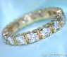 Klassischer Diamant Memory Ring in Gelbgold 750 #5