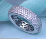 Prachtvoller Diamant Memory Ring in Weißgold 750 #3