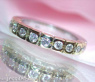 Zeitloser Diamanten Memory Ring in Bicolor-Fertigung #2