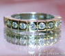 Zeitloser Diamanten Memory Ring in Bicolor-Fertigung #3