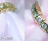 Zeitloser Diamanten Memory Ring in Bicolor-Fertigung #4