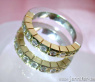 Zeitloser Diamanten Memory Ring in Bicolor-Fertigung #5
