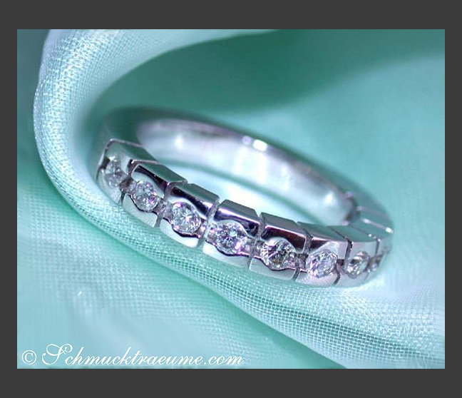 Schwerer Diamanten Memory Ring #1 Schwerer Diamanten Memory Ring #1