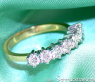 Edler Diamanten Ring in Weißgold & Gelbgold 750 #4