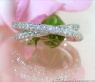 Überkreuzter Brillanten Ring in Weißgold 750 #1