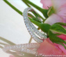 Überkreuzter Brillanten Ring in Weißgold 750 #3