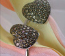 Attraktiver Herzring mit braunen Brillanten #3