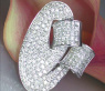 Opulenter Brillanten Ring mit Princess Diamanten (6,16 ct.) #5