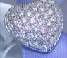 Feiner Herzring mit Diamanten #3