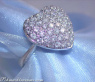Feiner Herzring mit Diamanten #4