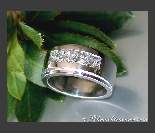 Exklusiver Diamanten Herren Ring #1 Exklusiver Diamanten Herren Ring #1