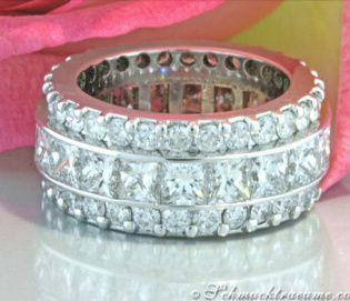 Glorious Diamond Eternity Ring (8,79 ct.)