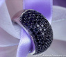 Schlichter schwarze Diamanten Ring #2