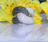 Voluminöser schwarze Diamanten Ring #2