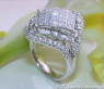 Feinster Brillanten Ring mit Marquise und Princess Diamanten #2