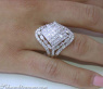 Feinster Brillanten Ring mit Marquise und Princess Diamanten #1