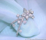 Femininer Diamanten Ring im Blüten Design #6