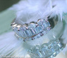 Edler Ring mit Trapez und Marquise Diamanten #2