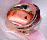 Überdimensionaler Rubellit Ring mit Brillanten #7