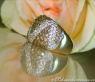 Feinster Naturbraune Brillanten Ring im Zick-Zack-Design #2