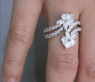 Eleganter Diamanten Ring im Herz Design #4