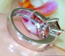 Prächtiger Pink Turmalin Ring mit Diamanten #4