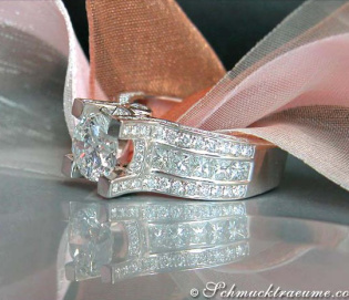 Noble Diamond Solitaire Ring (3,92 ct.)