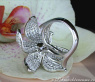 Ausgesuchter Brillanten Orchidee Ring im Saphiren #6