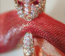 Attraktiver Panther Ring mit Diamanten #3